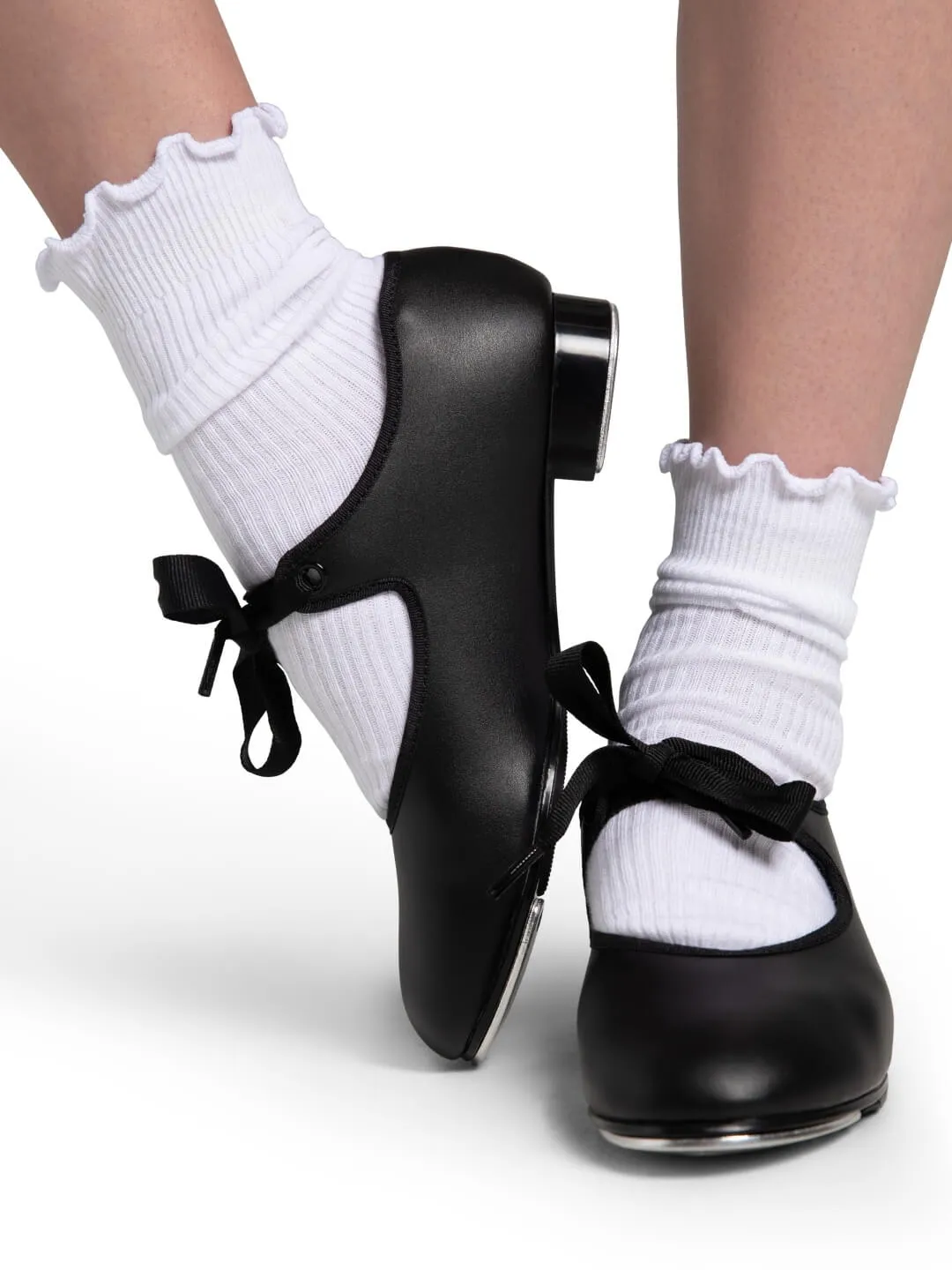 Capezio Jr. Tyette U925C Steppschuhe Schwarz Kinder