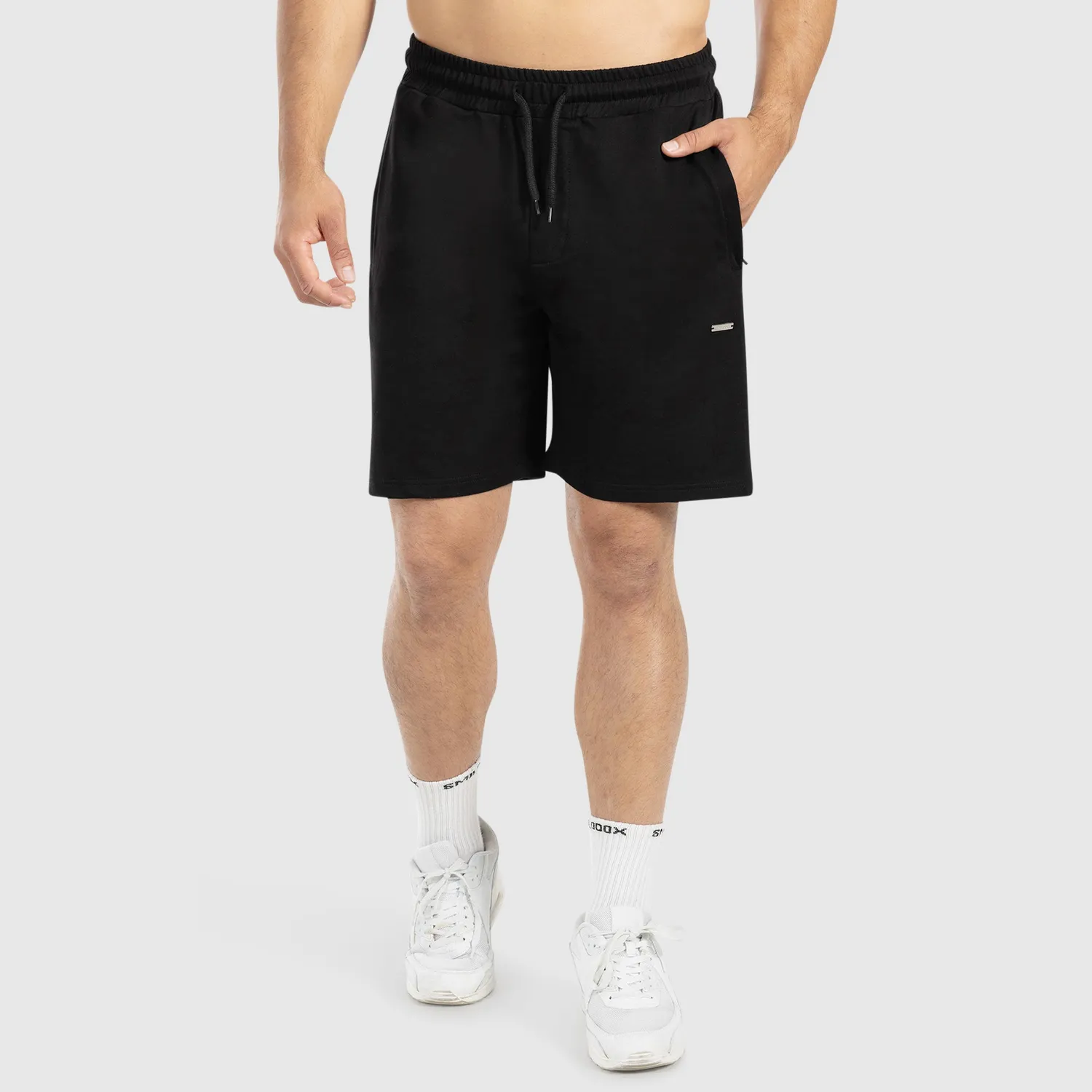Smilodox Amaze Pro Edin Shorts Herren Baumwolle schwarz