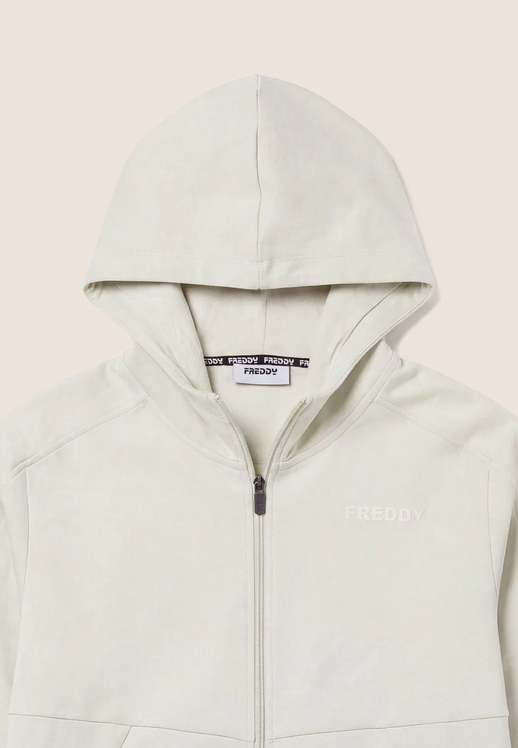 Freddy Interlock Kapuzenjacke Herren Schwarz Zip