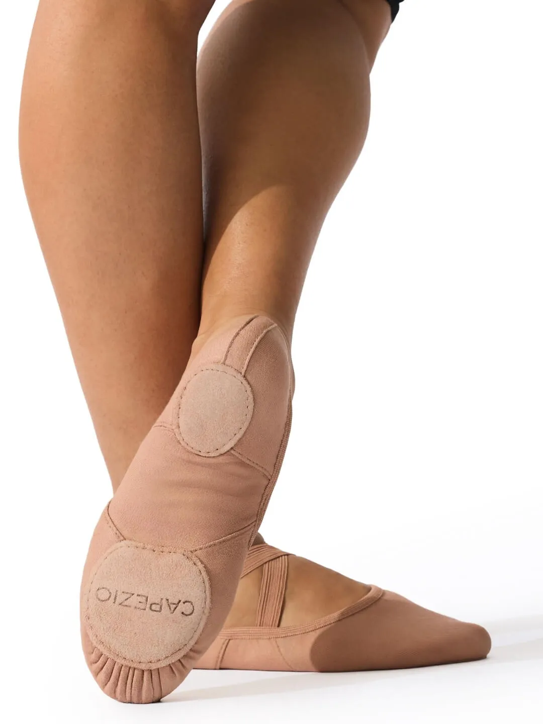 Capezio Hanami 2037 Ballettschuhe Light Suntan Canvas