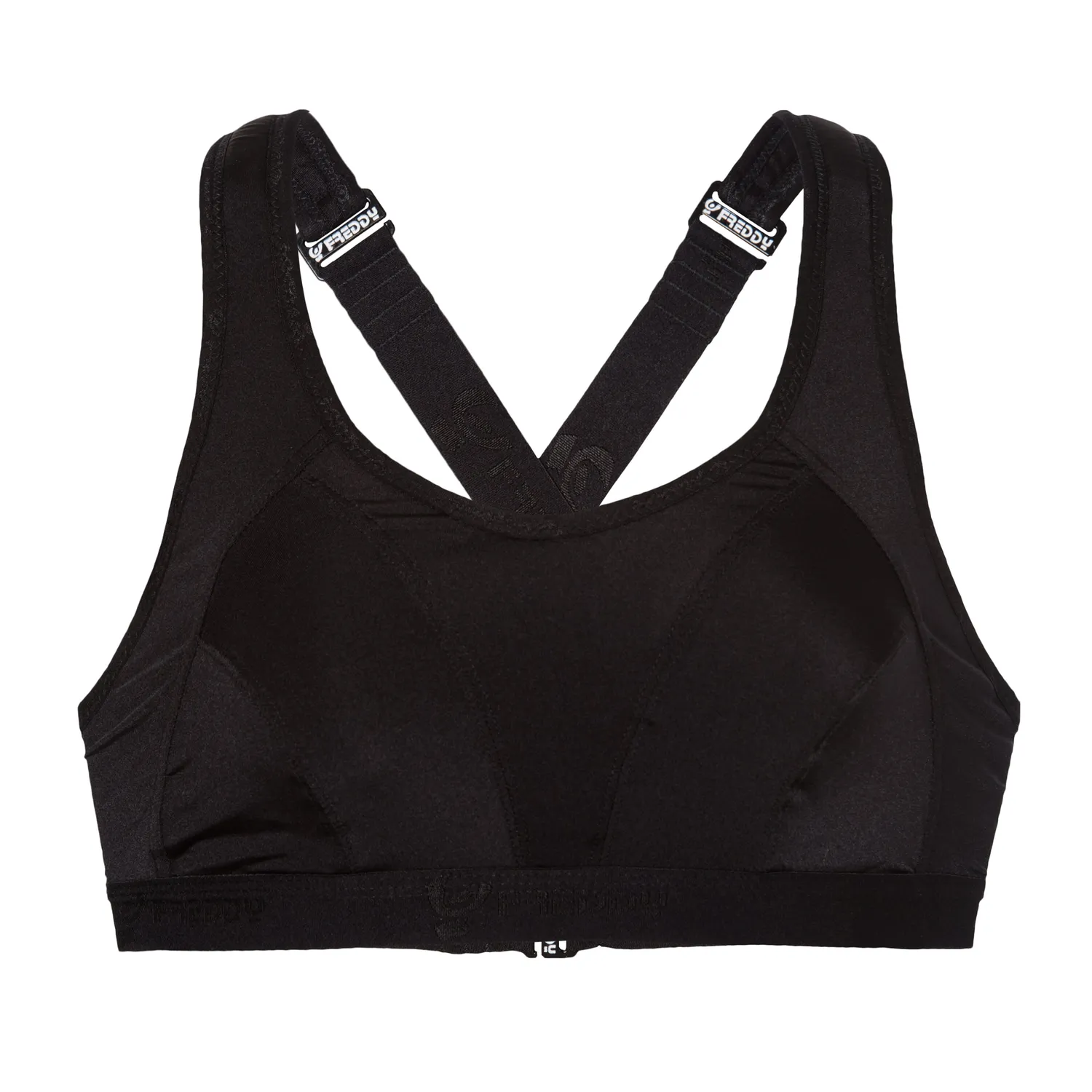 Freddy Sport-BH medium Support schwarz verstellbar
