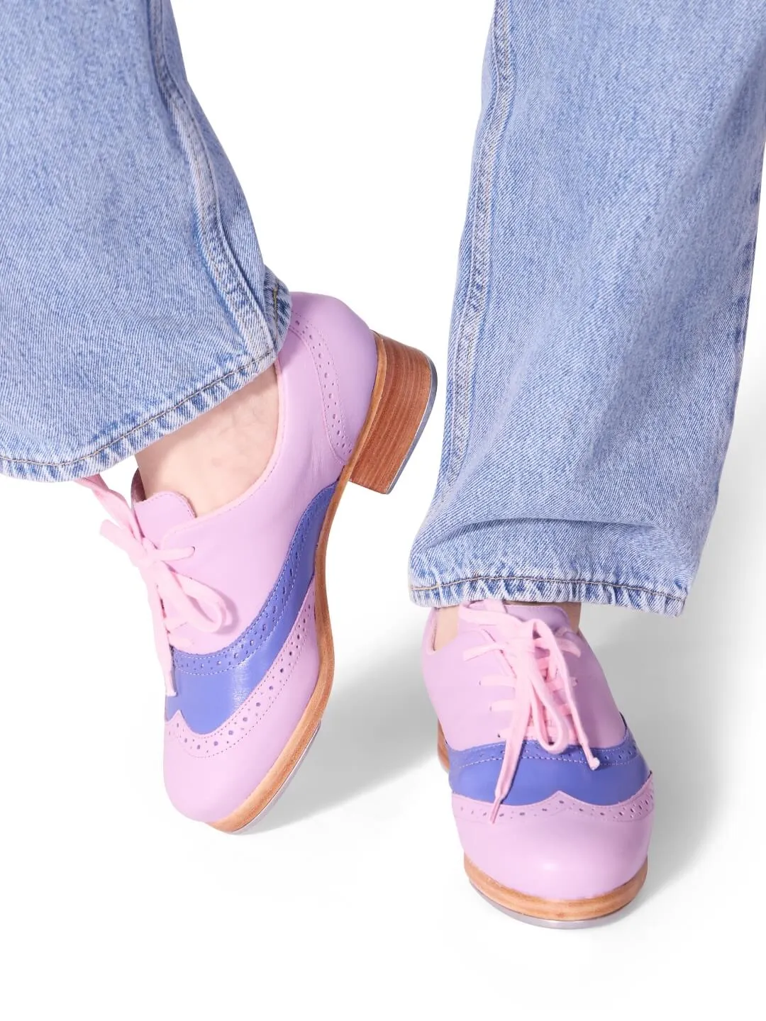 Capezio Roxy 960F Steppschuh Light Denim klarer Klang