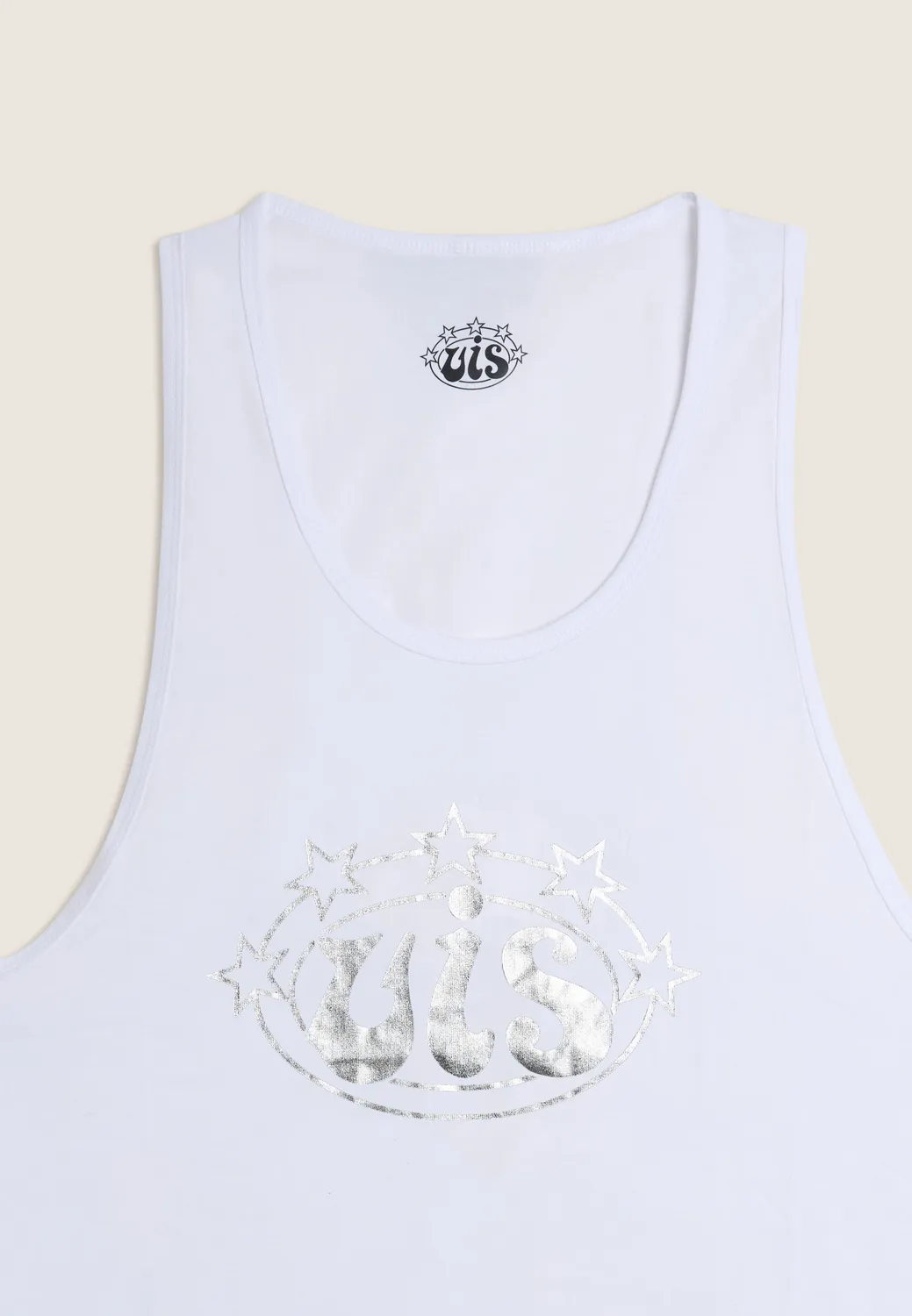 Freddy Tanktop Damen schwarz-silber