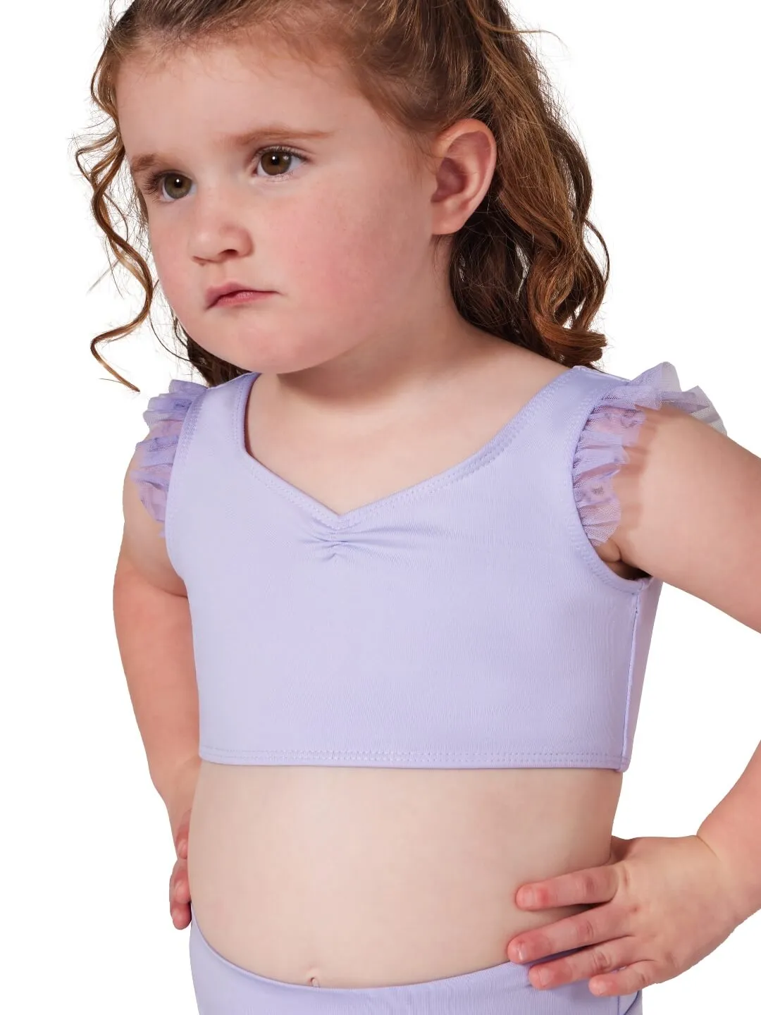 Capezio Coming Up Roses Rosy Top F12436C Kindertop Pink Mesh