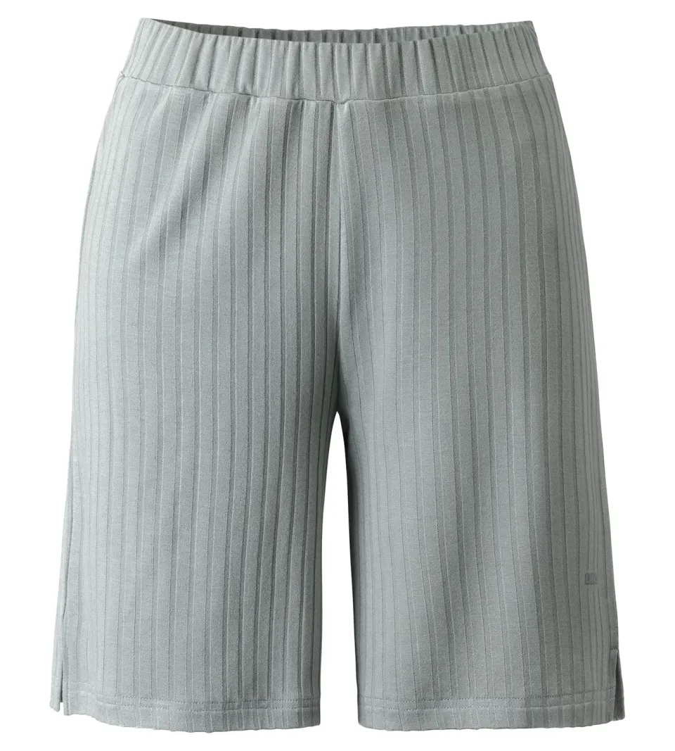 LPO Keke Shorts hellgrün Rippenstrick
