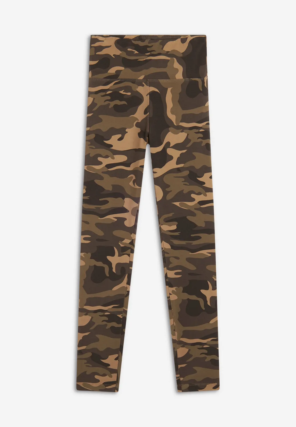 Freddy Baumwoll-Leggings 7/8 High-Waist Herz-Naht schwarz
