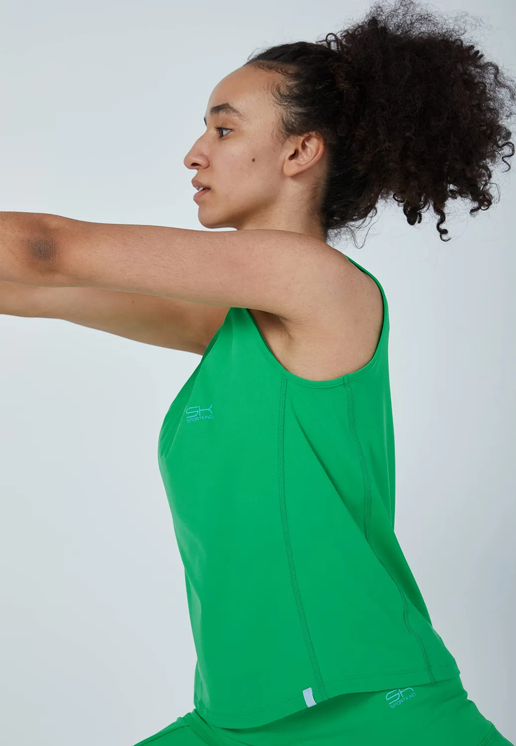 SPORTKIND Loose Fit Tanktop Sport Top Gr.158 UV-Schutz