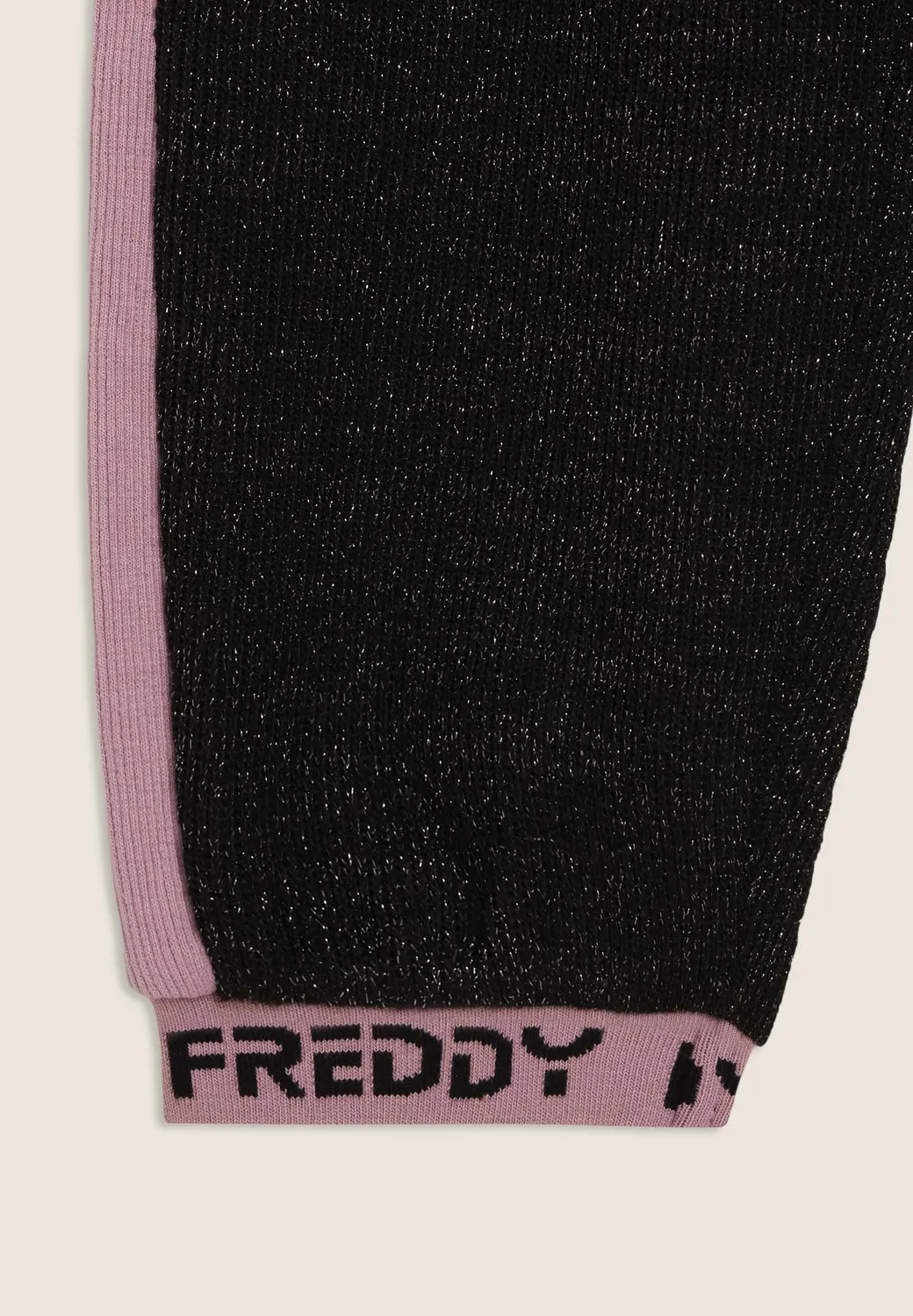 Freddy Junior Hose Schwarz Mélange Lurex