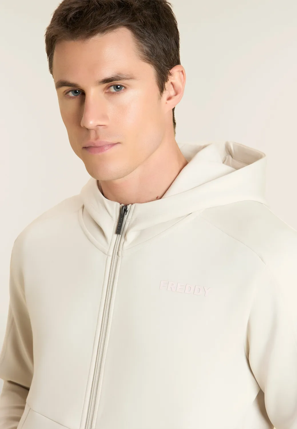 Freddy Interlock Kapuzenjacke Herren Schwarz Zip