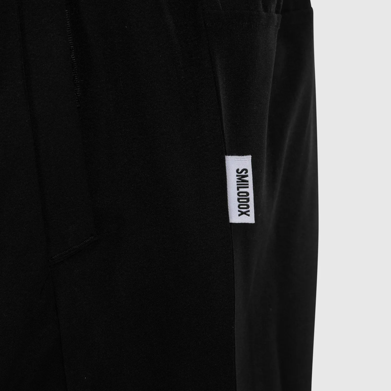 Smilodox Herren Shorts Herren-Shorts Schwarz elastisch