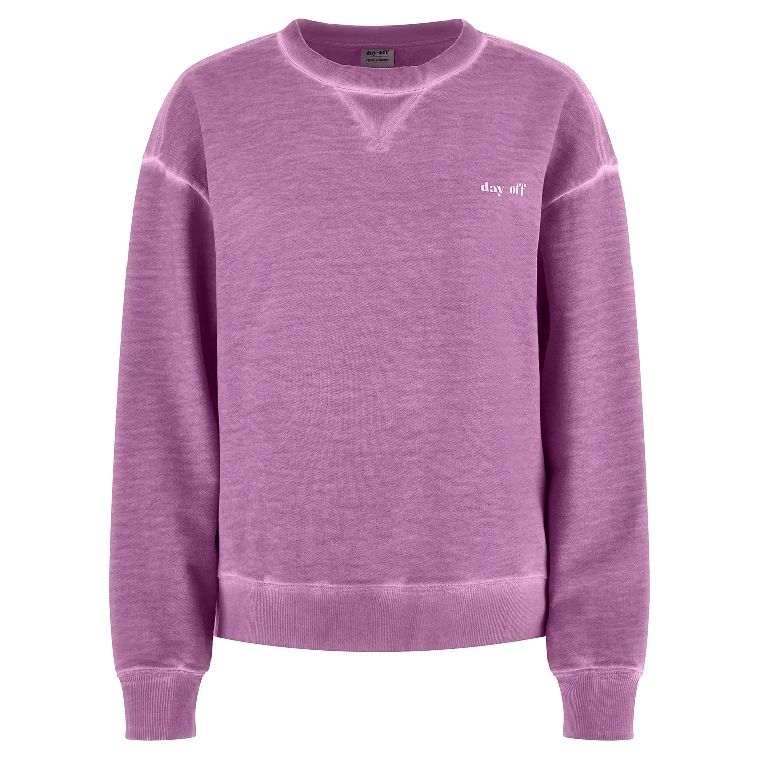 Freddy Day-Off Sweatshirt Mulberry Cold Dyed Comfort Fit