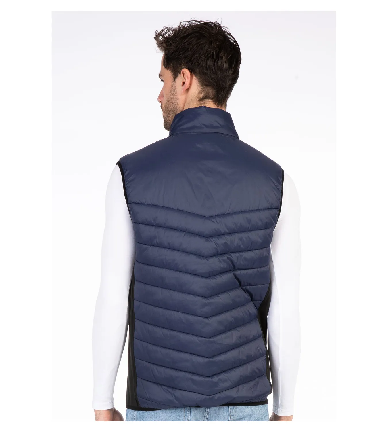 LPO Evan Hybrid-Steppweste Herren blau leicht