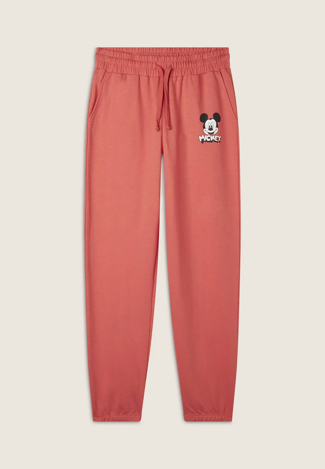 Freddy Mickey Mouse Jogger Regular Coral Damen