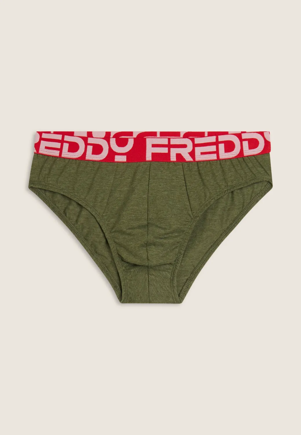 Freddy Herren Slip Jacquard-Bund schwarz Baumwolle