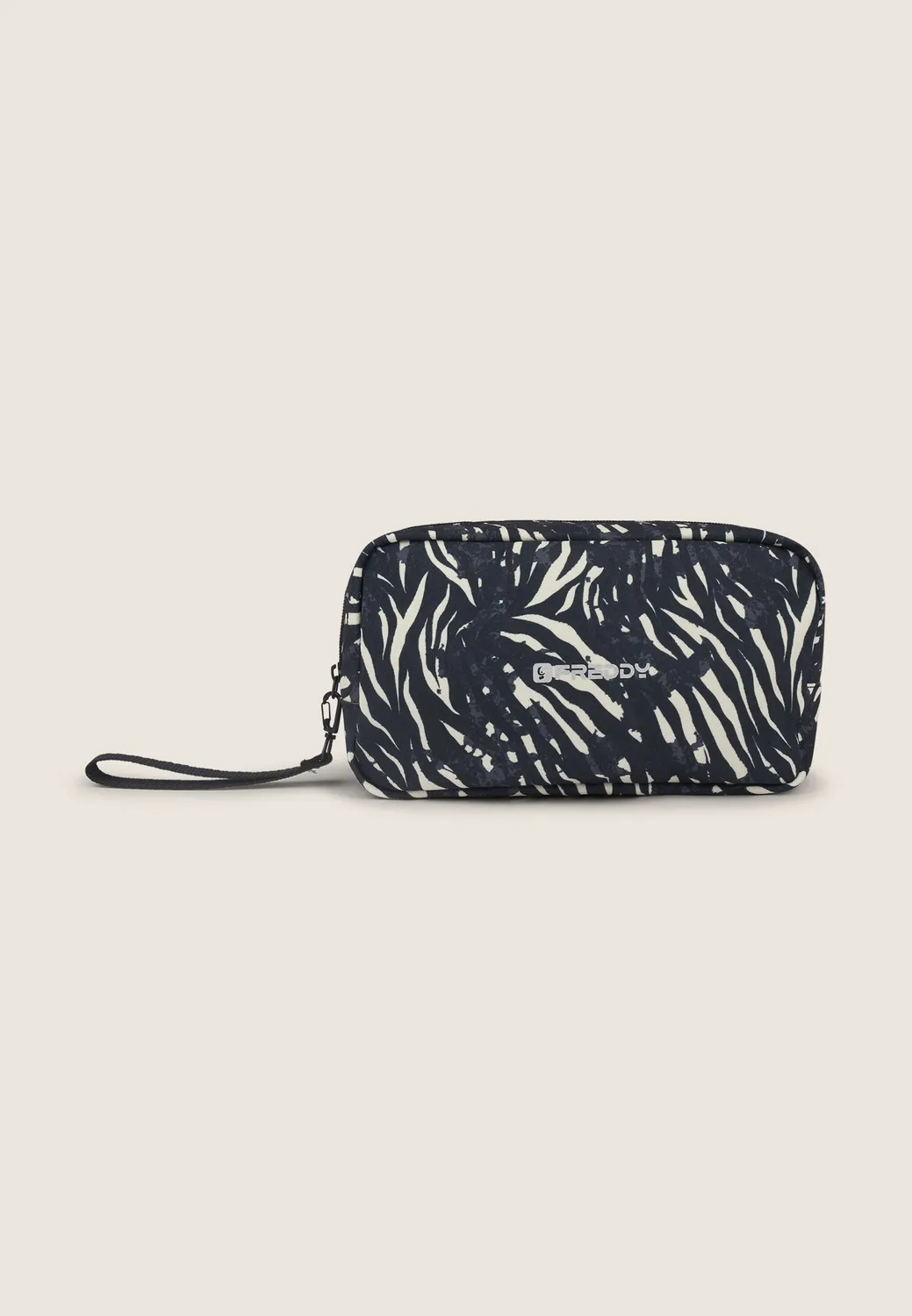 Freddy Kosmetiktasche Animalier Black Zebra 25 cm