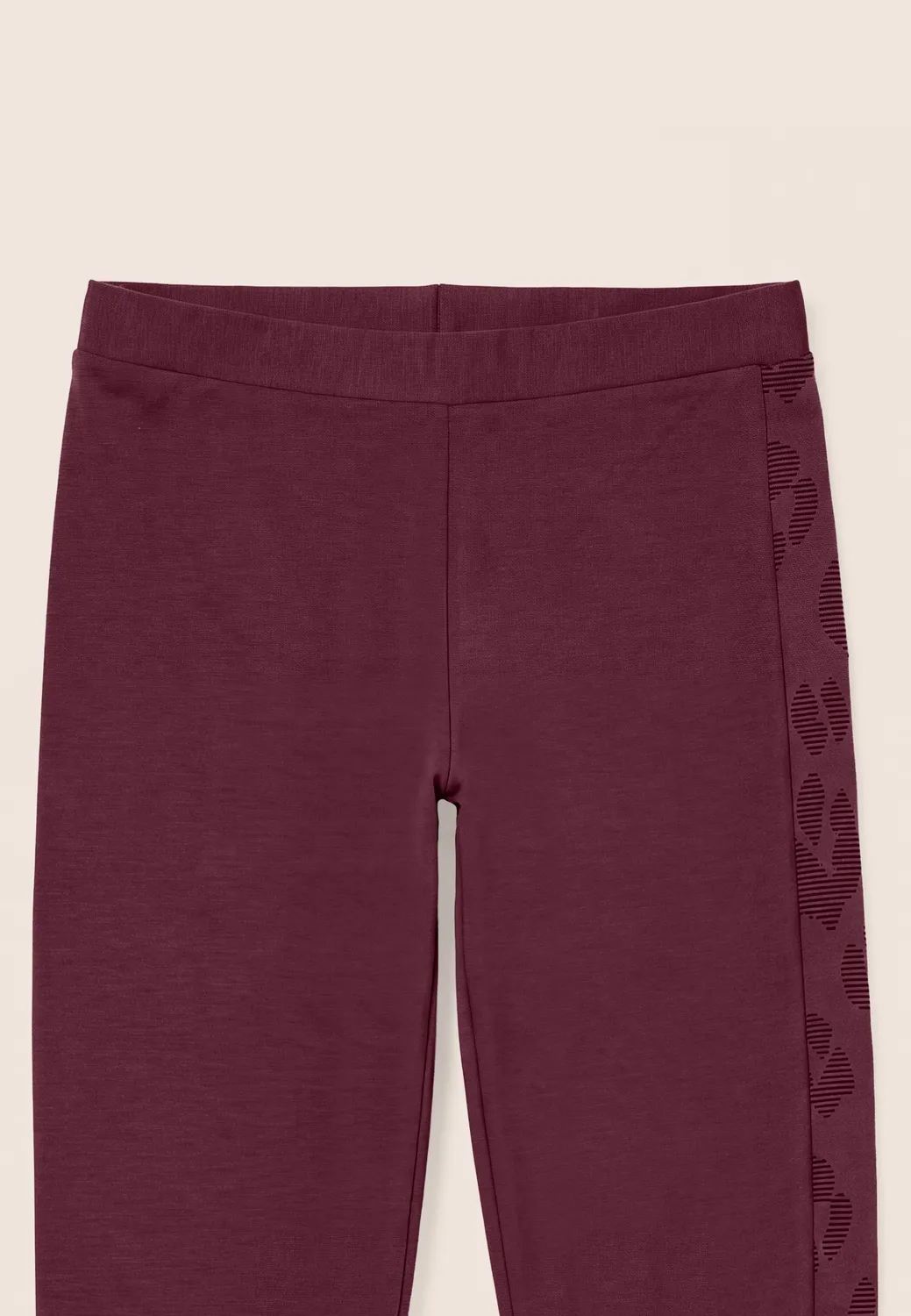 Freddy Training Leggings 7/8 Damen Schwarz Leo-Einsatz