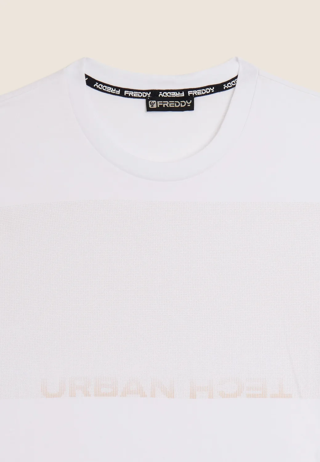 Freddy Urban Tech T-Shirt Herren Schwarz Baumwolle