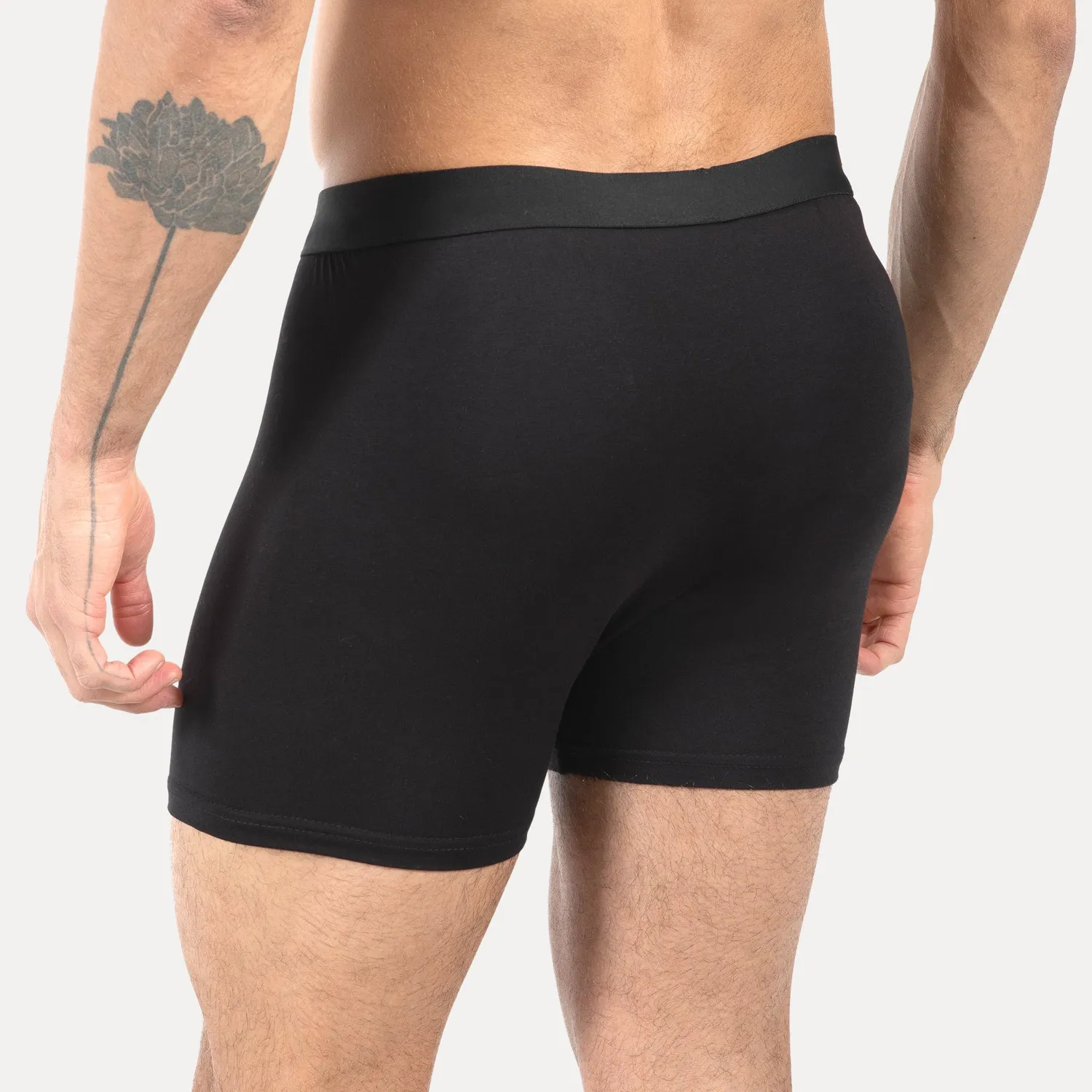 Smilodox Carnos Thoren Boxershorts Herren 5er Schwarz basic