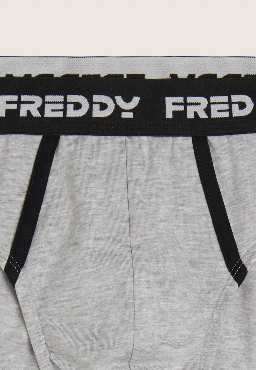 Freddy Slip Herren Jacquard-Bund Schwarz