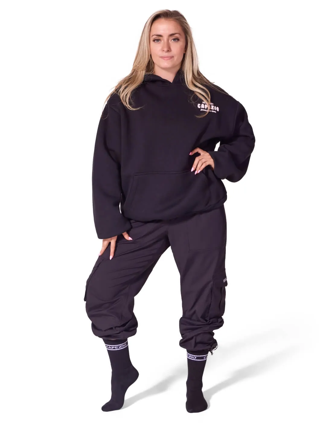 Capezio Street Style Varsity Crew Socken Weiß Baumwolle