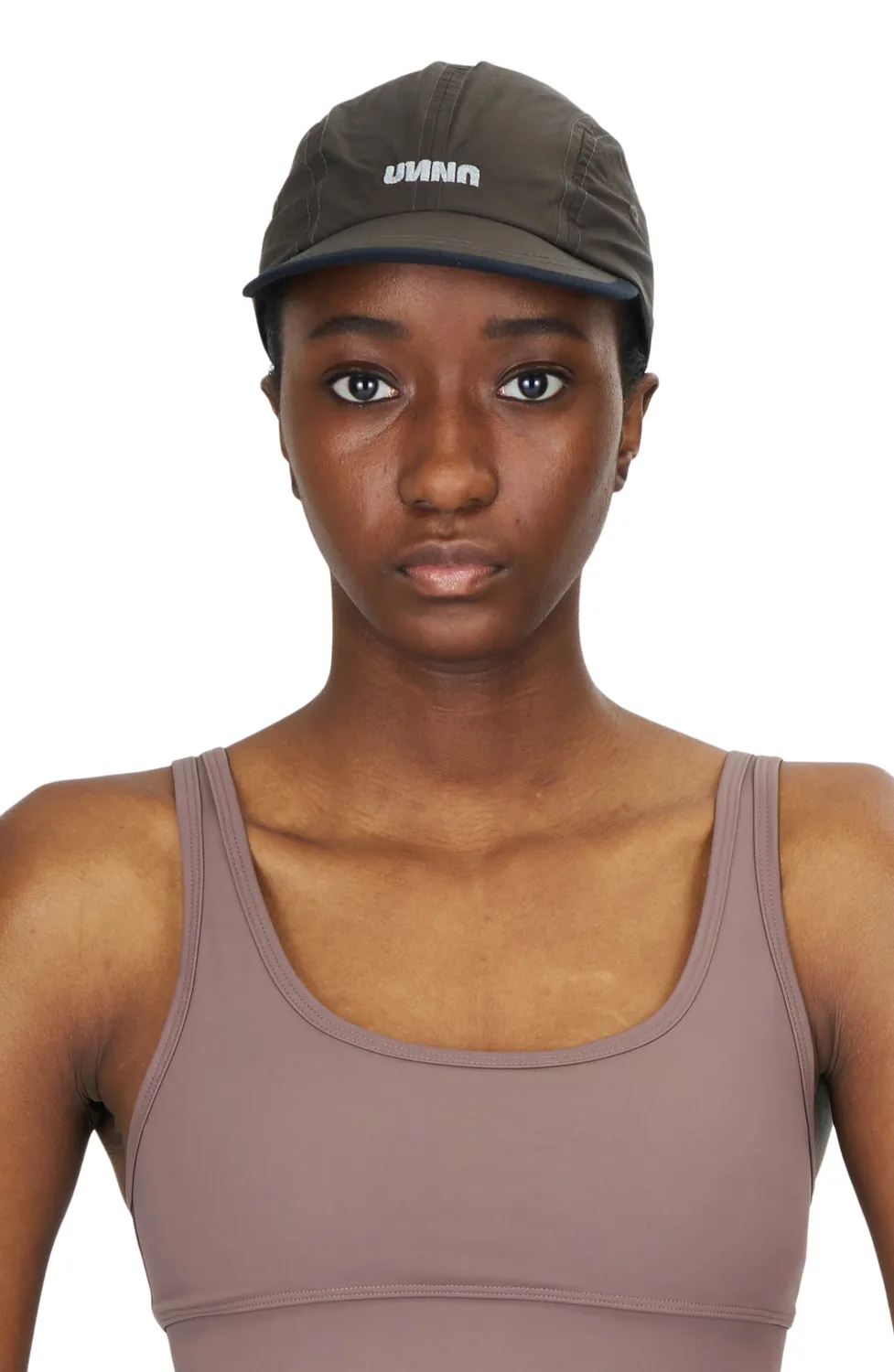 UNNA Smiles Run Cap Laufcap Wren Brown verstellbar