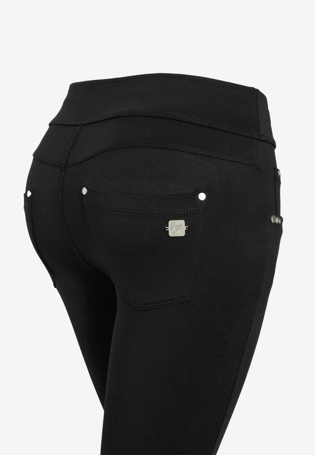 Freddy N.O.W. Hose Damen Skinny D.I.W.O. Schwarz