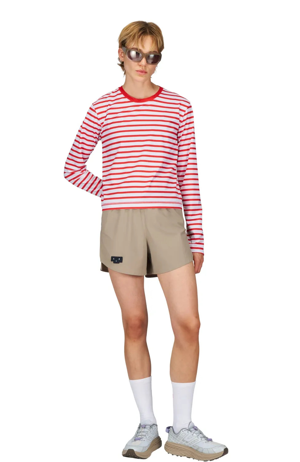 UNNA Tempo Shorts W Laufshorts Warm Sand Econyl