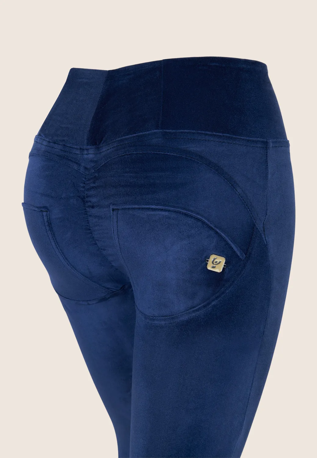 Freddy WR.UP 7/8 Superskinny Samt-Optik High-Waist