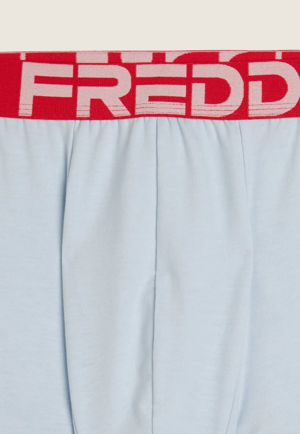 Freddy Boxershorts Jacquard-Bund Ballad Blue kurz