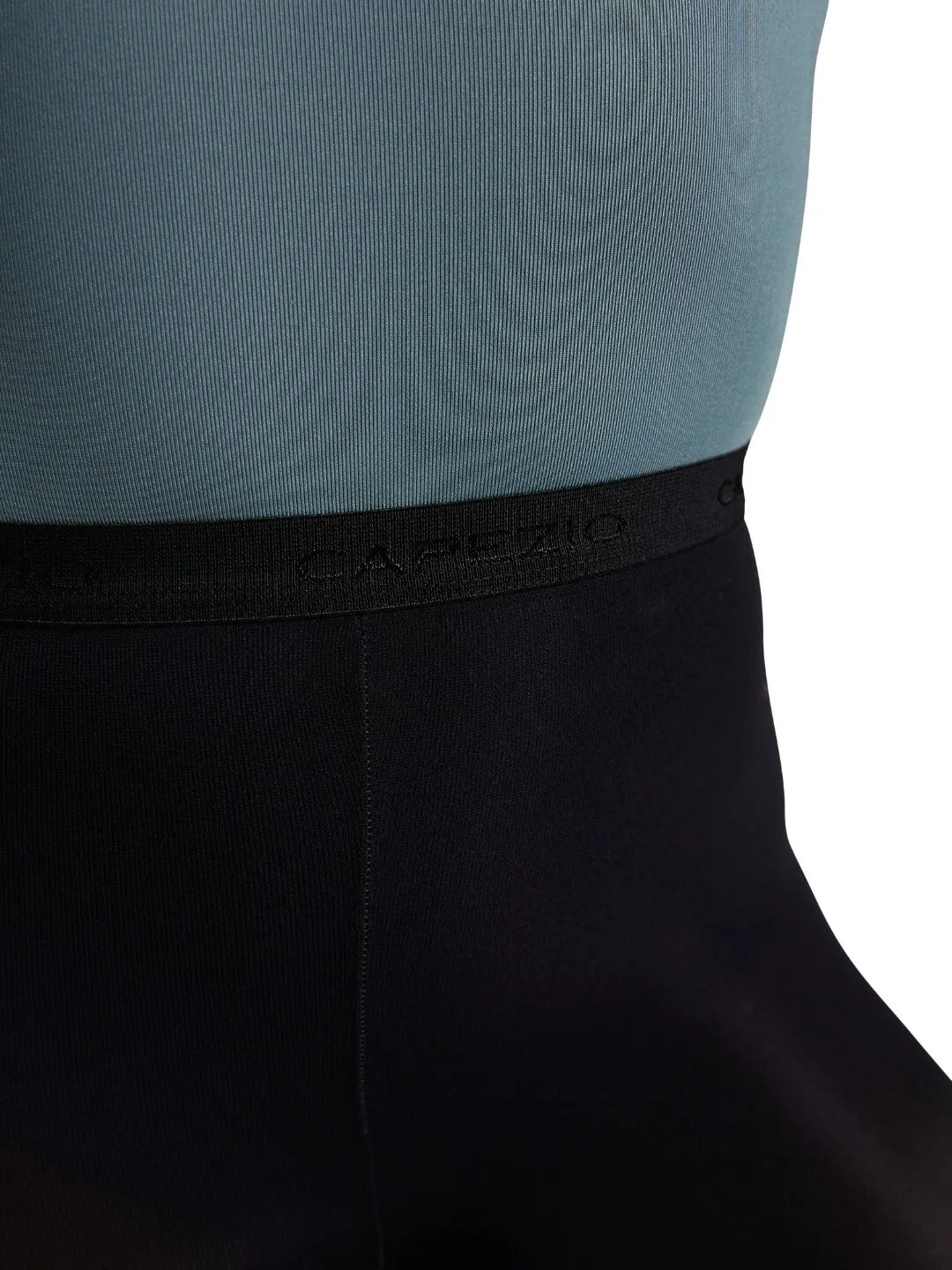 Capezio Ultra Soft 1817 Fußlose Strumpfhose Schwarz matt