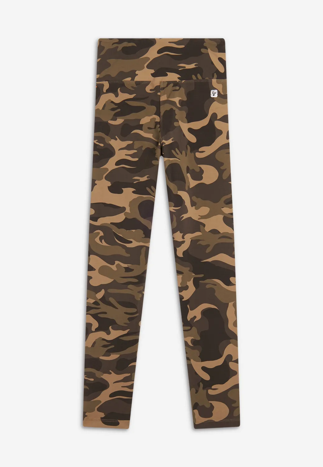 Freddy Baumwoll-Leggings 7/8 High-Waist Herz-Naht schwarz
