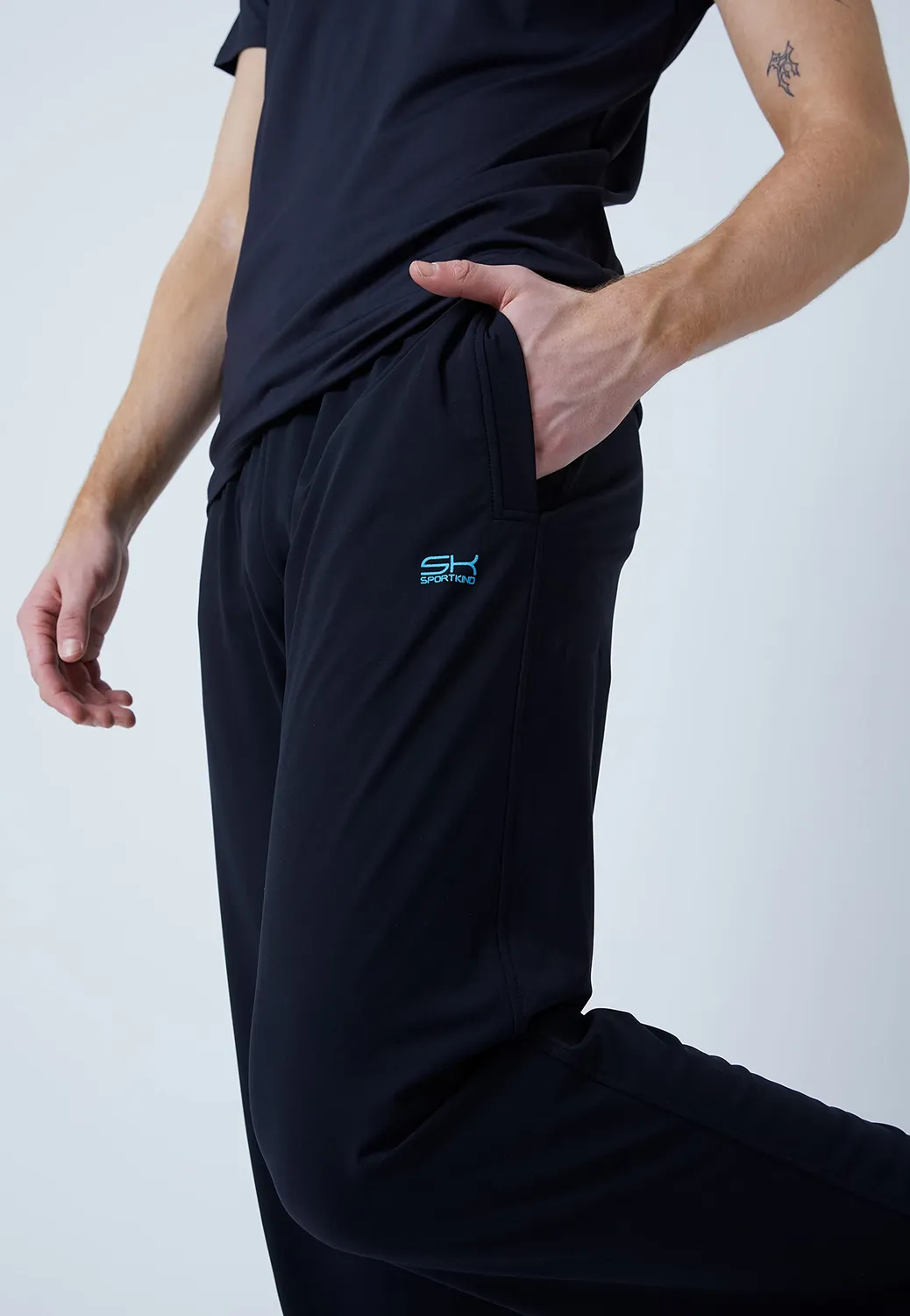SPORTKIND Sporthose Herren lang Mikrofaser