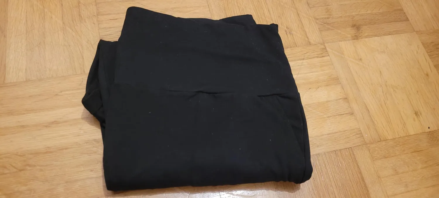 SINOPHANT High Waist Leggings Damen schwarz mit Taschen blickdicht