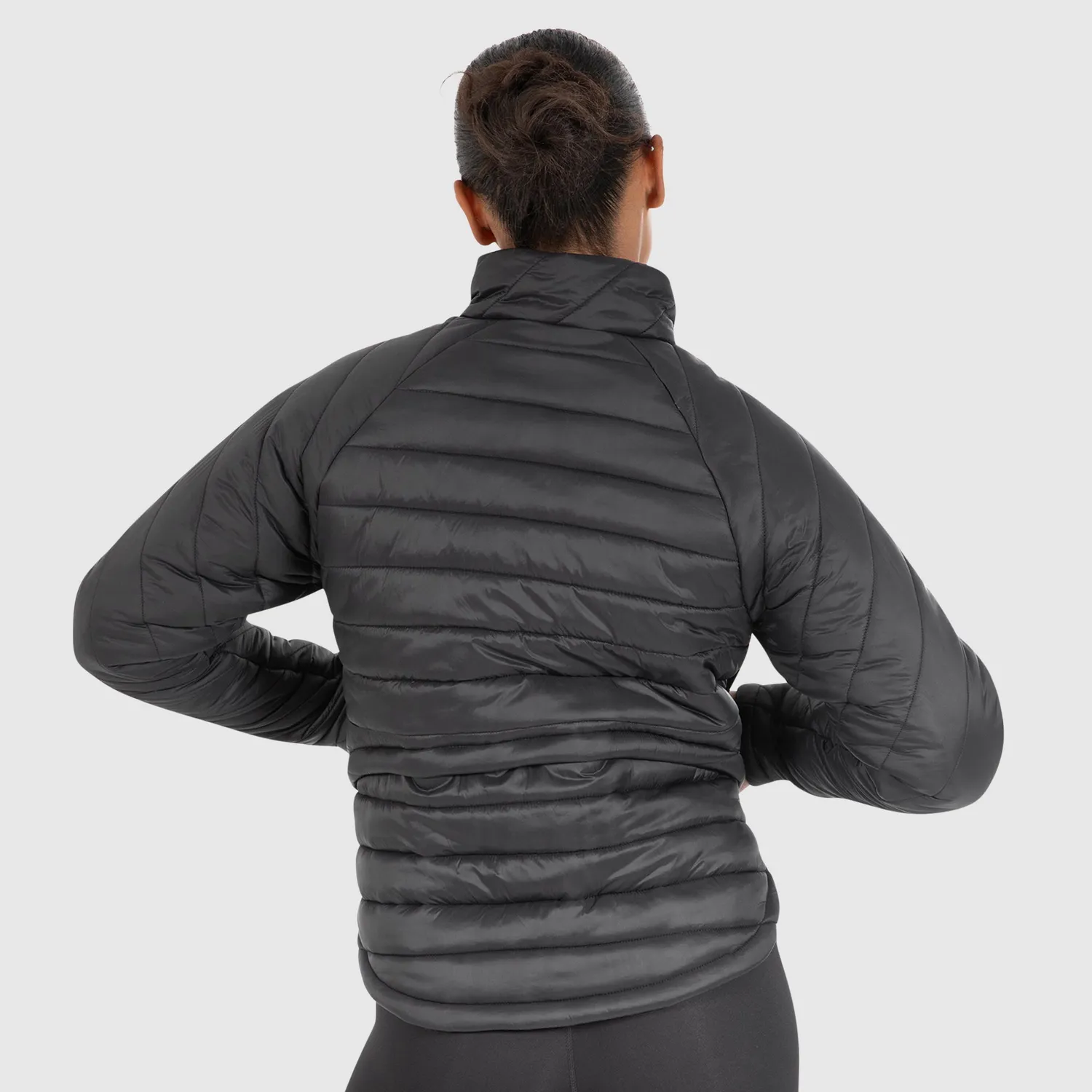 Smilodox Sila Outdoorjacke Damen Schwarz isoliert