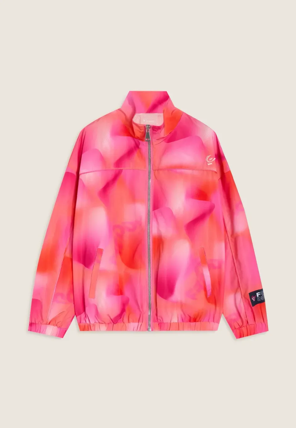 Freddy Jacke Mädchen Rosa-Orange leicht gemustert