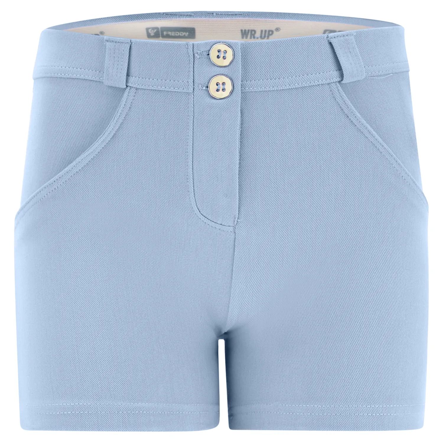 Freddy WR.UP Shorts push-up skinny Blue Fog Jersey