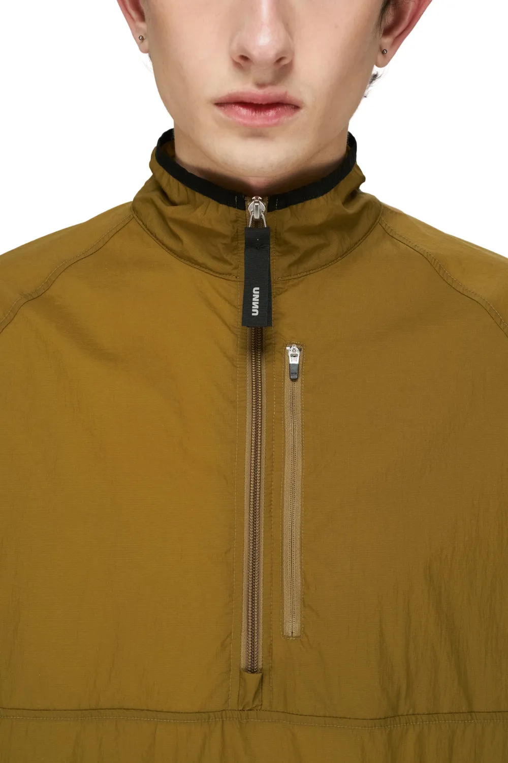 UNNA Smiles Windstopper Laufjacke Gold Olive Herren