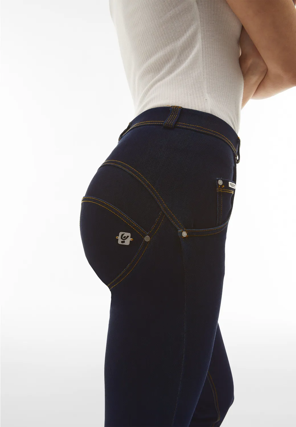 Freddy WR.UP Jeans High Waist Push-up Rinse Blue