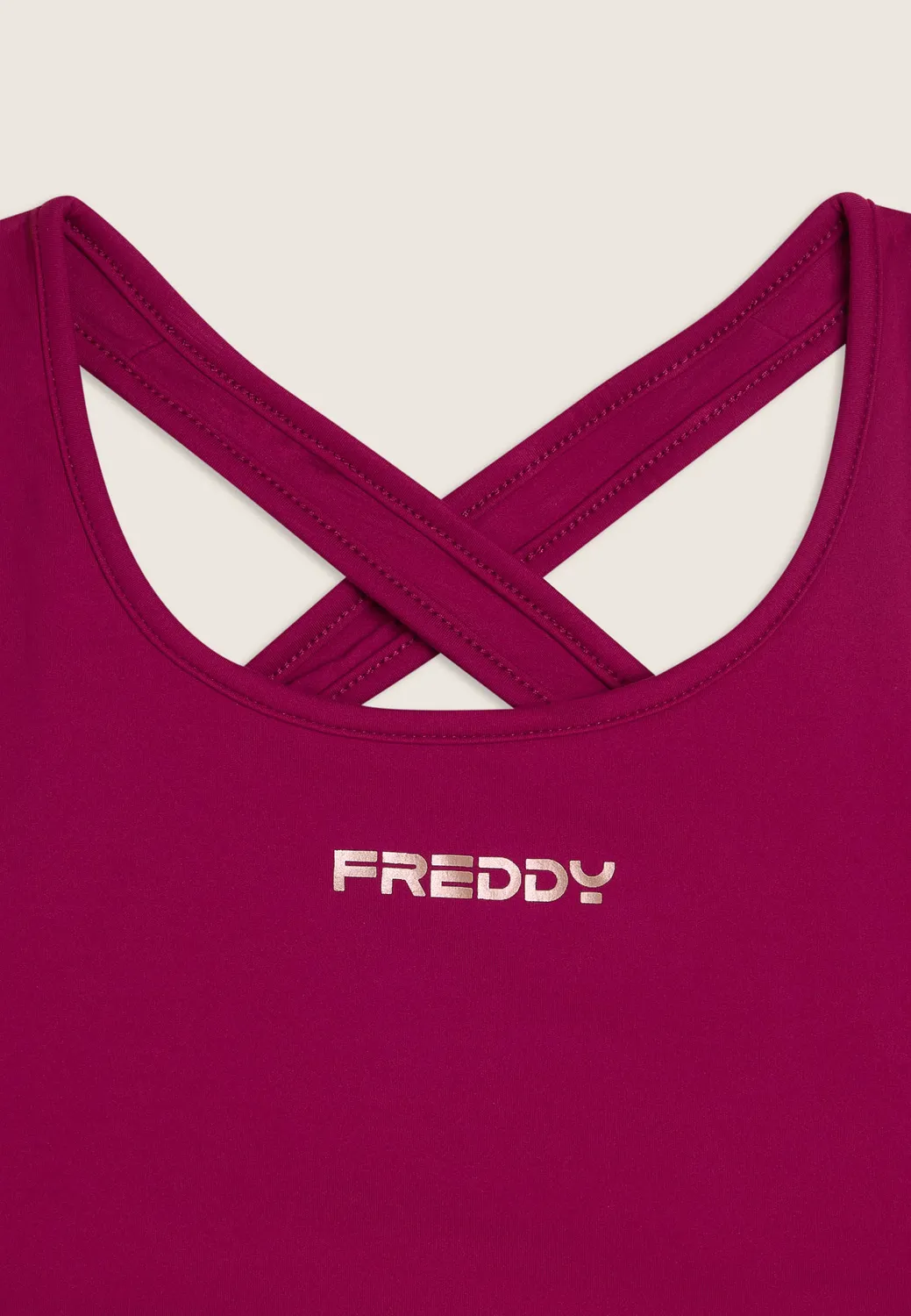 Freddy Sport-Top mittlerer Halt gekreuzt