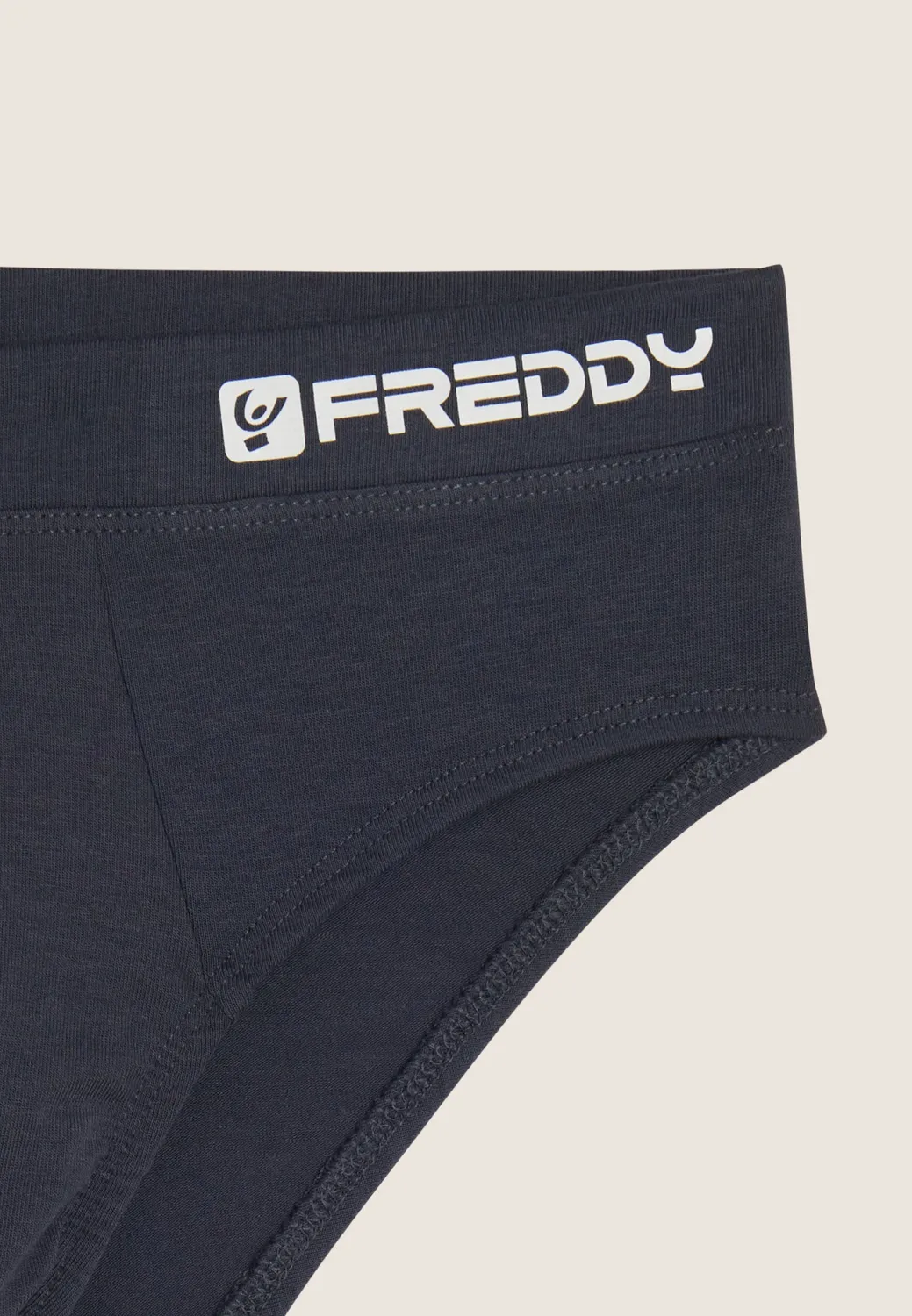 Freddy Slip Herren Schwarz Baumwolle 1er-Pack