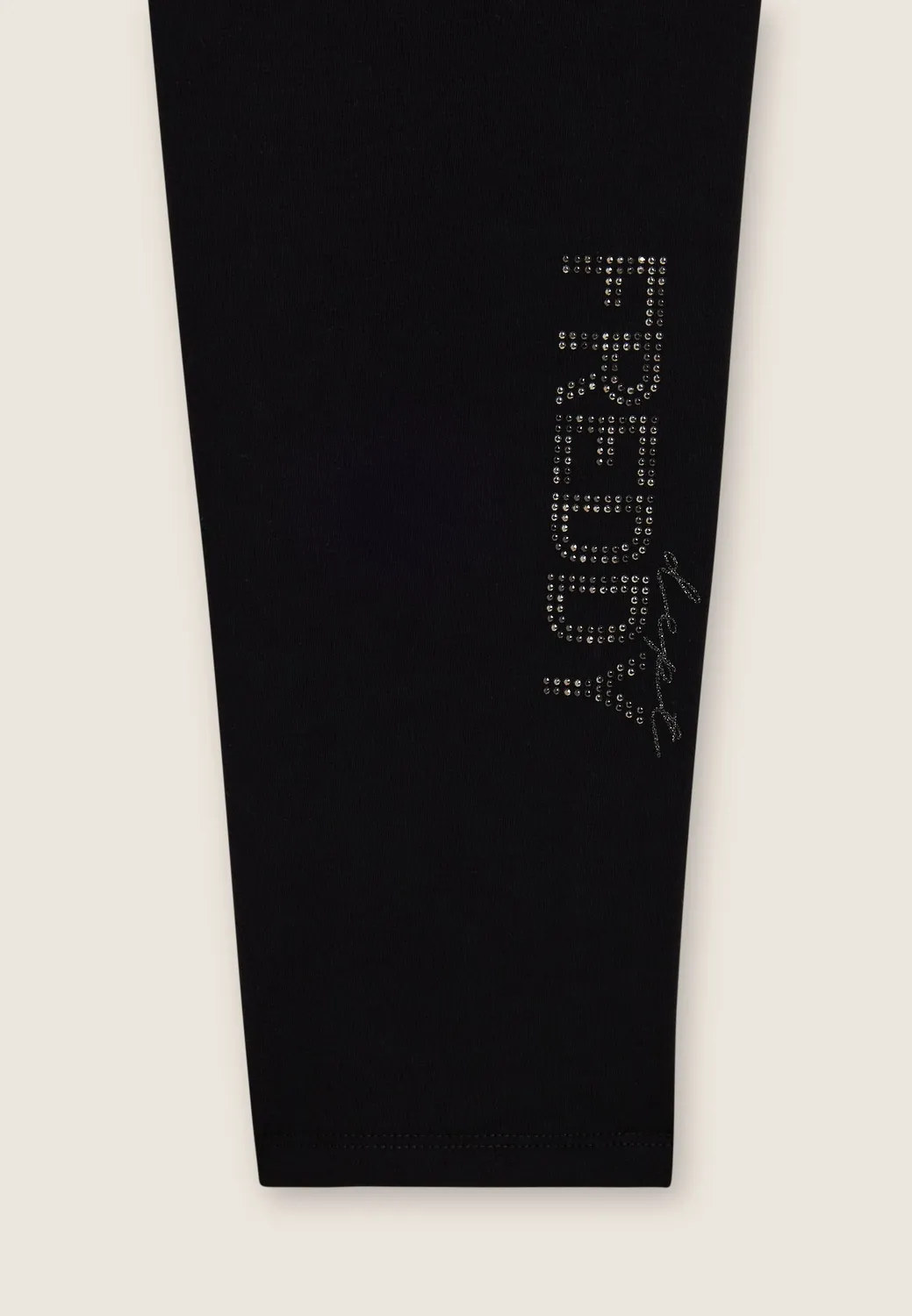 Freddy 7/8 Leggings Nietenlogo schwarz