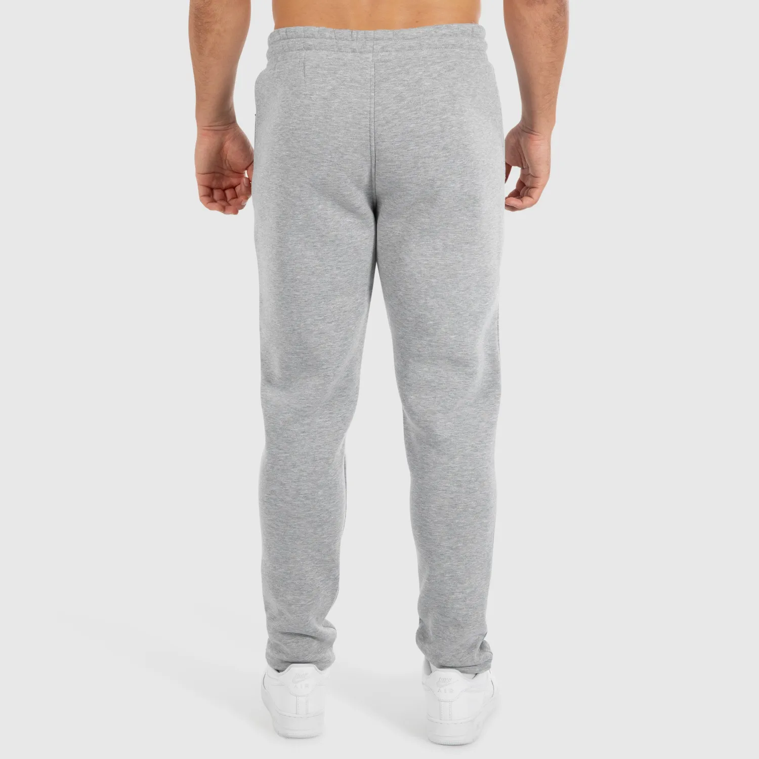Smilodox Evra Jogginghose Herren Schwarz Slim Fit Reissverschluss