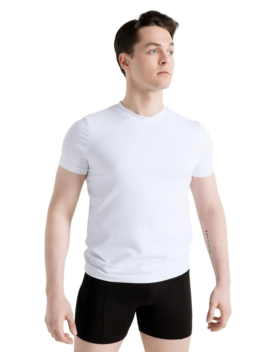 Capezio Studio Collection SE1061M T-Shirt Schwarz atmungsaktiv
