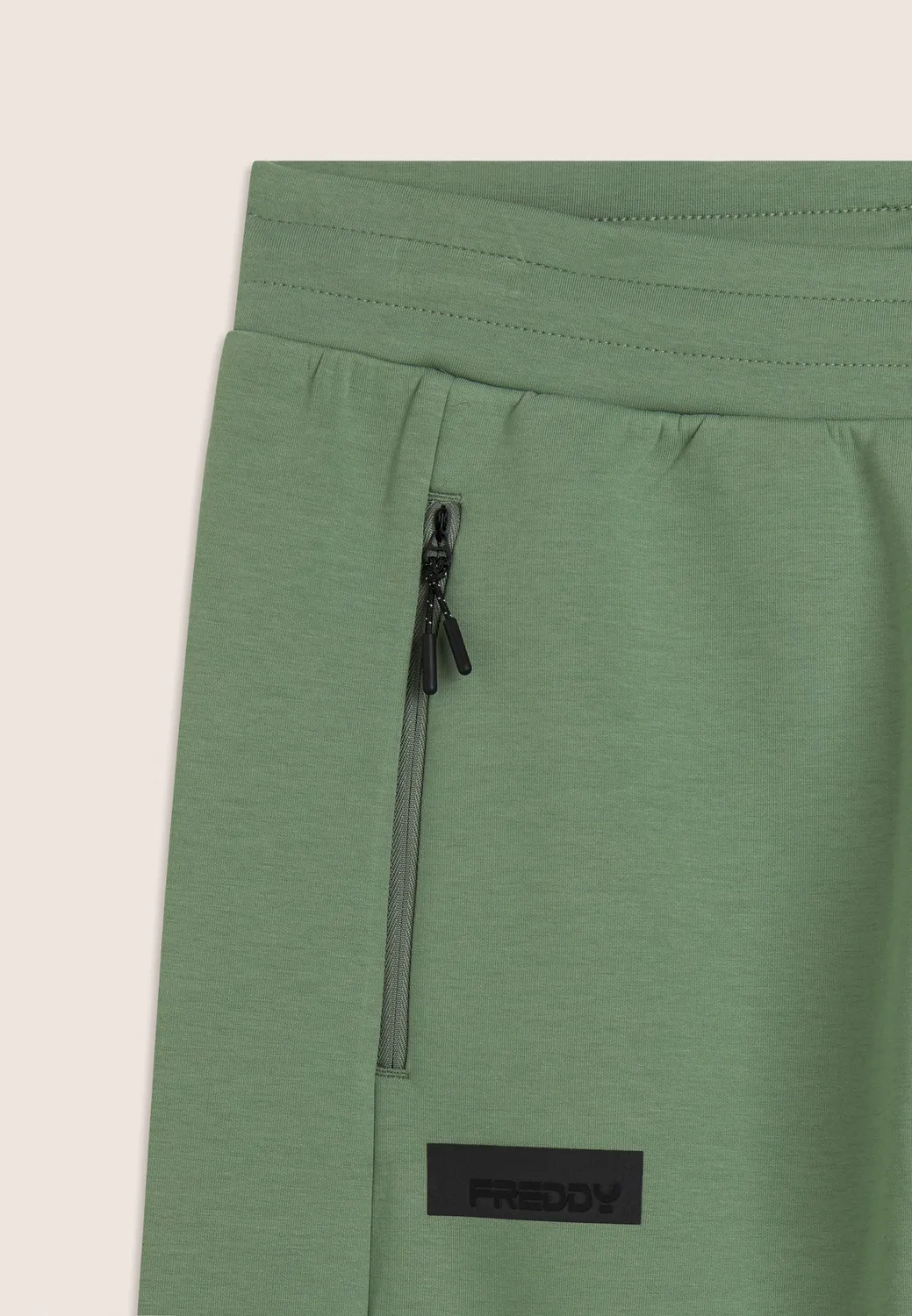 Freddy Urban Tech Interlock Jogginghose Herren Blau Bündchen
