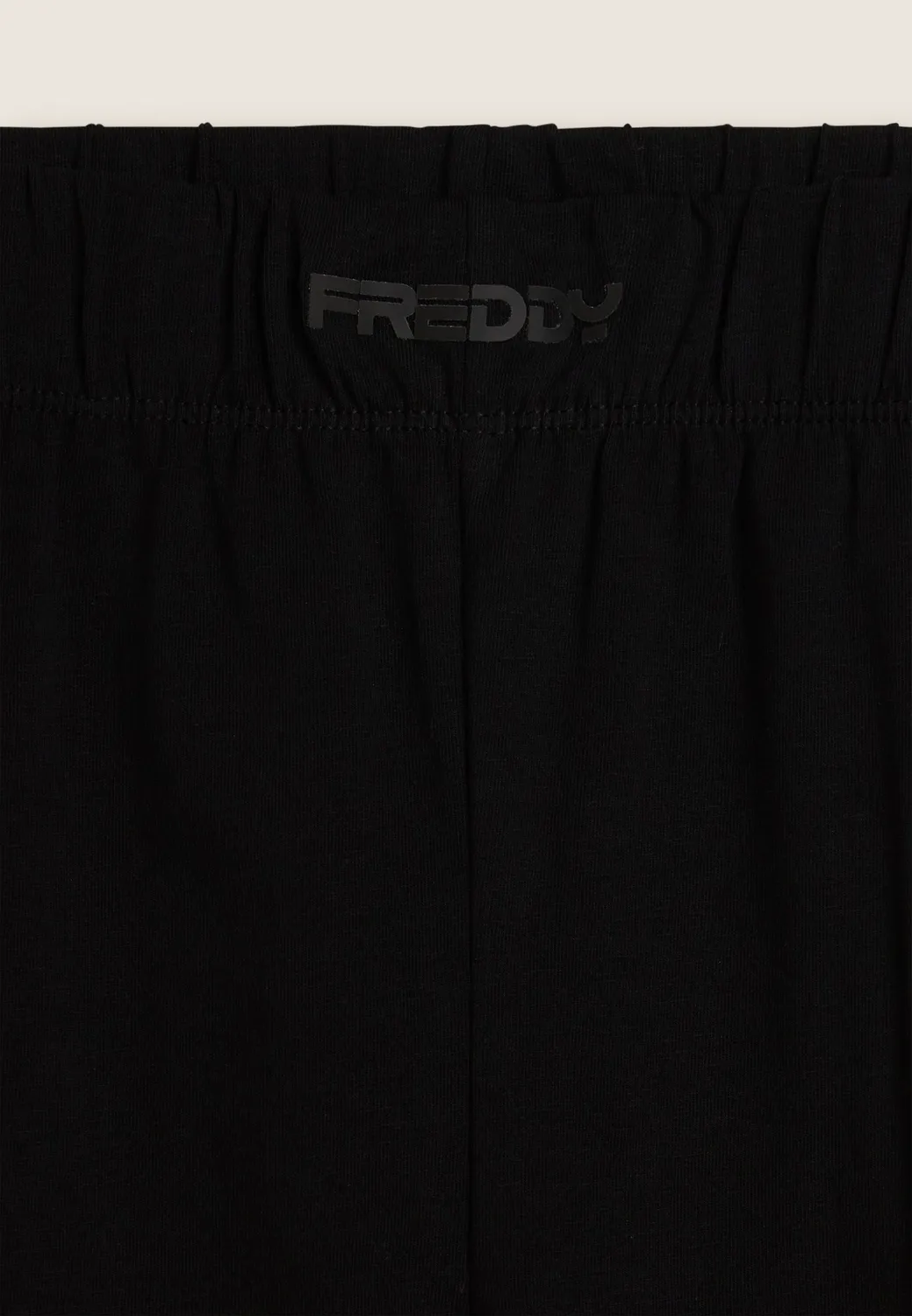 Freddy Kinder Leggings Schwarz Baumwolle blickdicht
