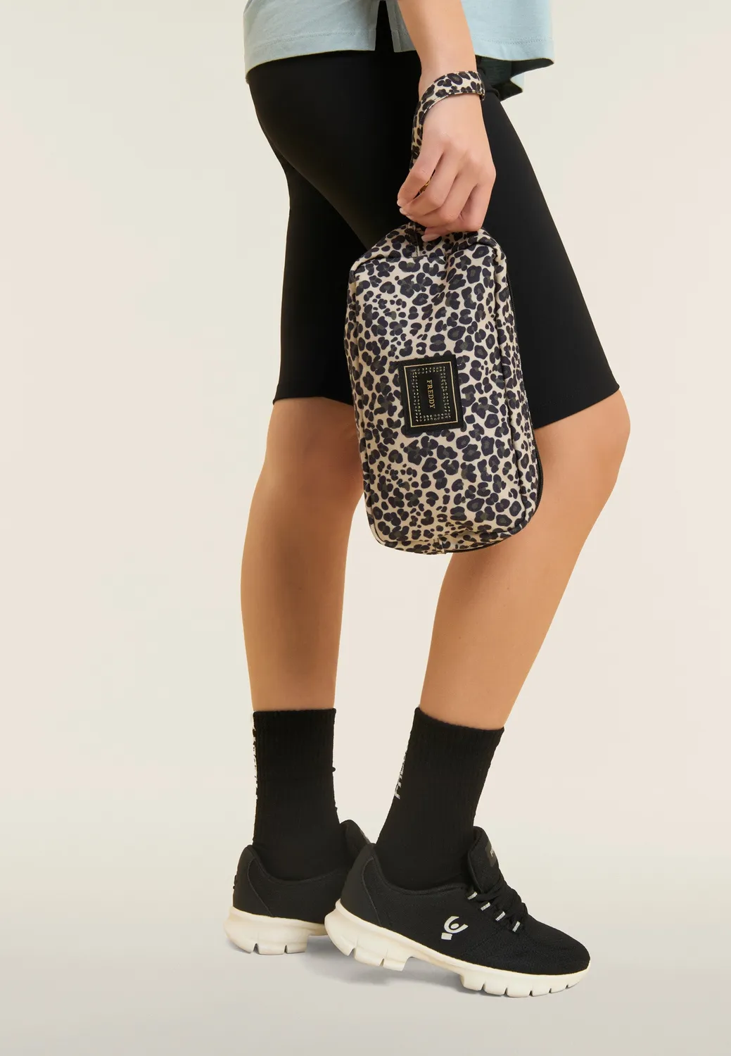 Freddy Kosmetiktasche Animalier Strass 25 cm