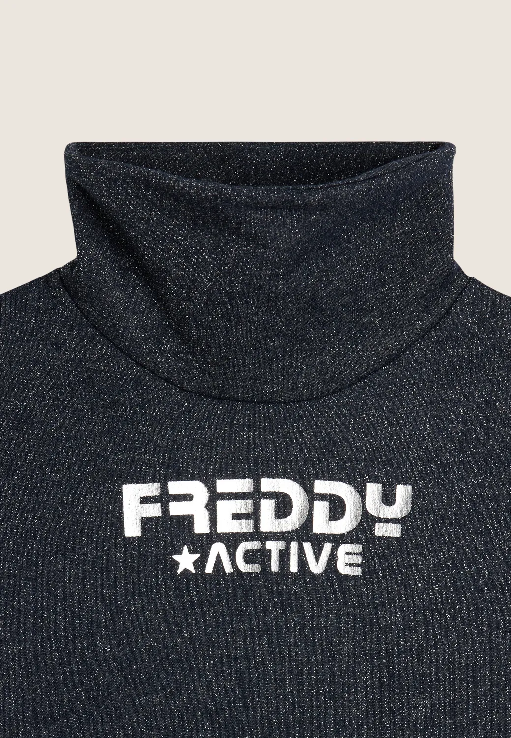 Freddy Junior Glitter Sweatshirt Mädchen Rollkragen