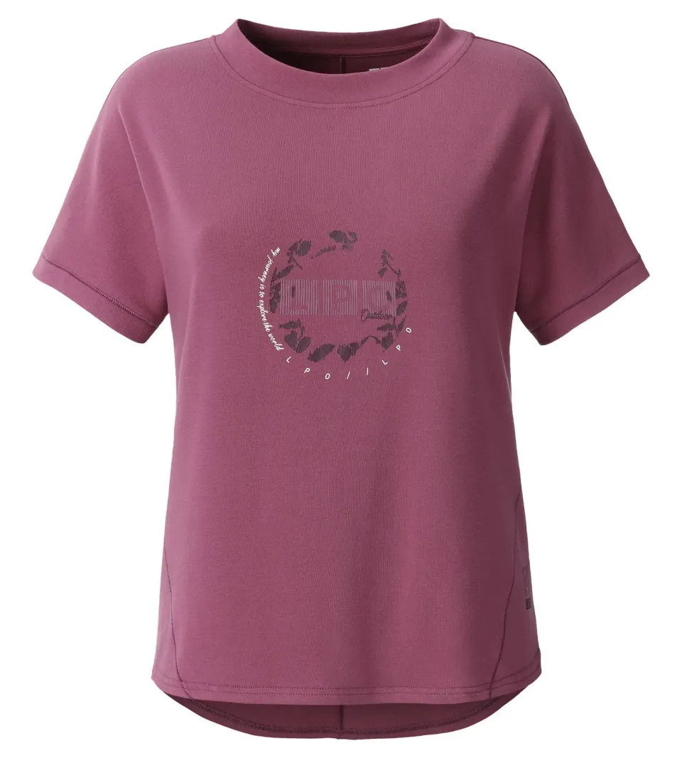 LPO Nikole T-Shirt beere Baumwolle
