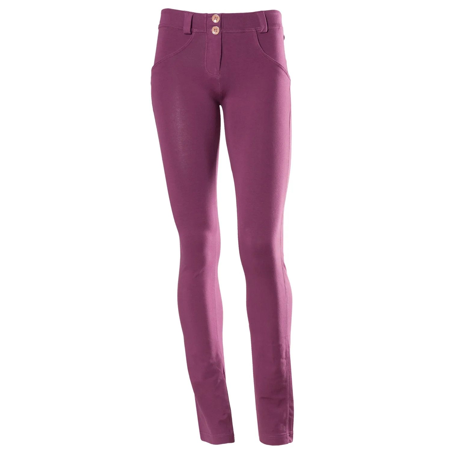 Freddy WR.UP Hose Straight Bordeaux Shaping Low Waist