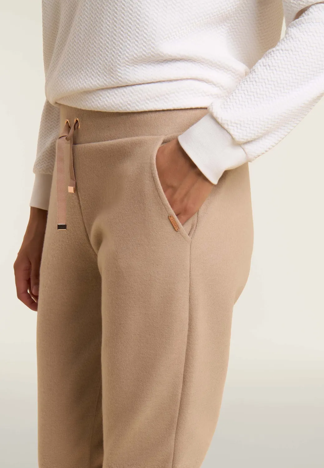 Freddy Tricot Jogginghose Grey Melange angeraut